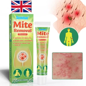 New Mite Removal Ointment Anti-Itching Scabies Kill Head Lice Skin Care Natural* - Picture 1 of 12