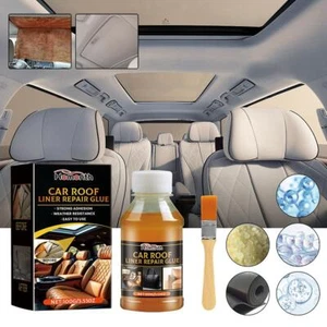 Car Roof Liner Repair Glue 100ml Heavy Headliner Adhesive Glue Liquid Fast  U K - Picture 1 of 16