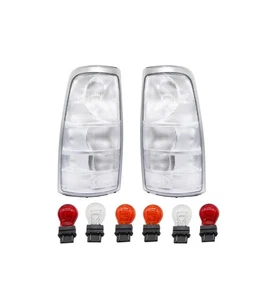 For Chevy Silverado GMC Sierra Pickup Truck 1999-07 Clear Rear Tail Light Set - Bild 1 von 8