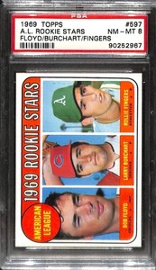 1969 Topps #597 Al Rookie Stars PSA 8 casi nuevo-como nuevo 90252967 - Imagen 1 de 2