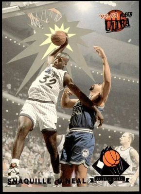 1992-93 Ultra #4 Shaquille O'Neal Rejectors Rookie E1 Foto 1 de 2