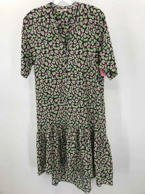 Б/у Tucker темно-синий размер маленький Shift Midi платье с коротким рукавом - Изображение 1 из 3