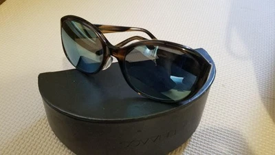 Oliver Peoples Charmlee Polarized Sunglasses Black Mirrored Lenses - Image 1 of 4