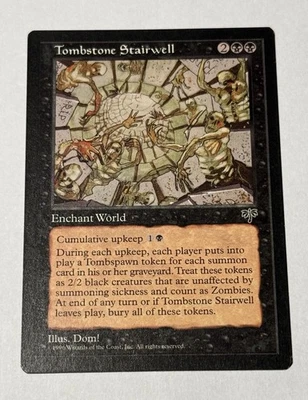 Tombstone Stairwell (Mirage) - Regular - RESERVED LIST Magic: The Gathering - Image 1 of 2