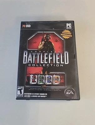 Battlefield 2 Complete Collection - PC DVD w/ Manuals - EA War Video Game - VG - Image 1 of 4