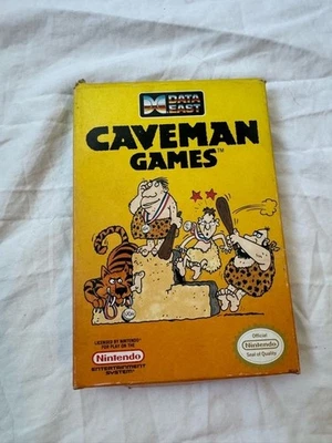 Caveman Game for Nintendo NES 1990 Complete In Box - Image 1 of 4