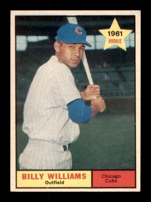 1961 Topps # 141 Billy Williams RC casi nuevo-como nuevo Foto 1 de 2