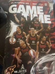 September 28, 2025 Indiana Fever Gametime Program Magazine Caitlin Clark Playoff - Picture 1 of 1
