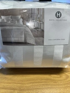 Hotel Collection Struktur Bettbezug, King/Groß, weiß - Bild 1 von 10
