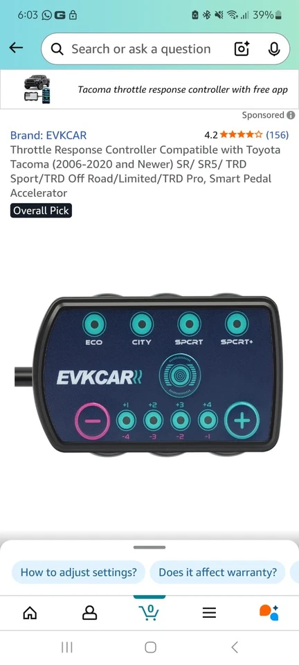 Responser de garrafa para Toyota - Imagem 1 de 1