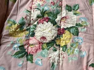 NEW! RALPH LAUREN *CYNTHIA ~FULL QUEEN Bed COMFORTER Pink FLORAL Flowers NWOT - Picture 1 of 12