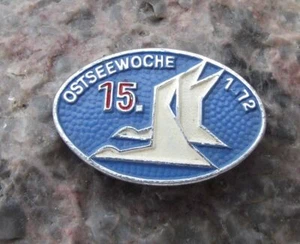 1972 Ostseewoche Baltic Week DDR East Germany International Festival Pin Badge - Picture 1 of 4