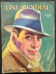 Cine-Mundial 1932 Ricardo Cortez Elissa Landi Loretta Young Joan Crawford Page - Picture 1 of 23