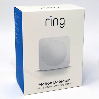 NEW Ring Alarm Motion Wireless Detector 2nd Gen White 4SP1SZ-0EN0 - Fast Ship - Image 1 of 3