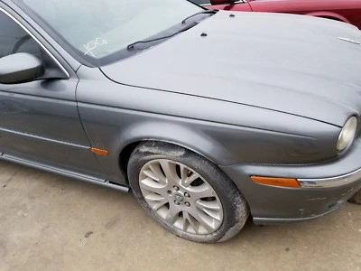 2001 2002 03 04 05 2006 2007 2008 JAGUAR X-TYPE RIGHT PASSENGER FENDER GREY LHK - Image 1 of 3