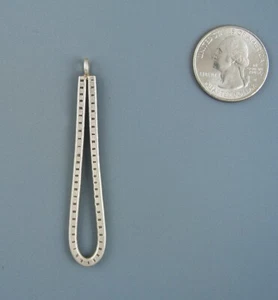 HILL TRIBE SILVER PENDANT - Picture 1 of 3