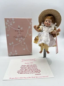 Rare Susan Wakeen Friday's Child is Loving and Giving 8" Doll USA - Picture 1 of 11