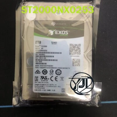 NEW Seagate Exos 7E2000 ST2000NX0253 2TB SATA 6Gb/s 7.2K RPM 2.5-inch hard drive - Image 1 of 4