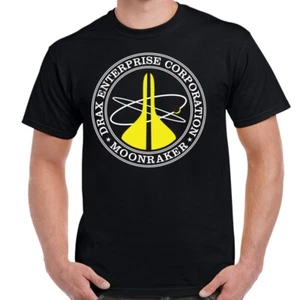 Camiseta para adulto con logotipo de James Bond Drax Enterprise - Imagen 1 de 1