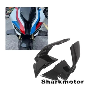 100% Carbon Fiber Spoiler Fxed Wind Winglets Gloss For BMW S1000RR 2024 - Picture 1 of 16