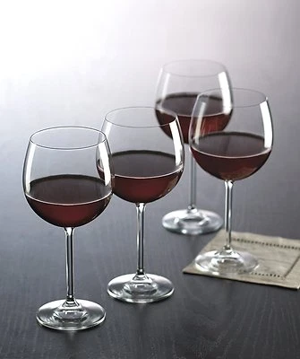 Еда и вино для Gorham The Entertainer бокалы 19 унций бордовый 8,8» набор из 4 - Изображение 1 из 4