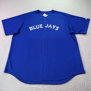 NEW Toronto Blue Jays Jersey Mens 3XL XXXL Majestic Cool Base Baseball MLB - Bild 1 von 10