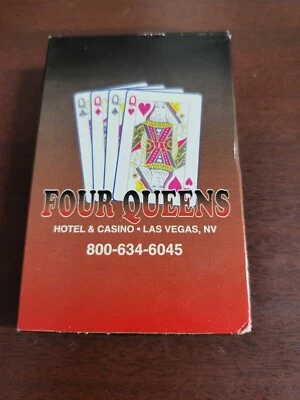 Playing Cards  COMPLETE Deck - Four Queens Hotel & Casino Las Vegas in Box - Image 1 of 3
