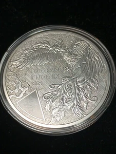 2021 1 oz .999 Fine Silver South Korea Phoenix - Picture 1 of 2