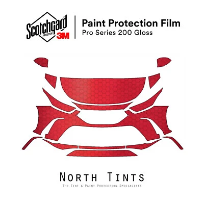 Toyota Highlander XSE 2021-2025 3M PRO PreCorte Pintura Protección Transparente Sujetador Kit PPF Foto 1 de 4