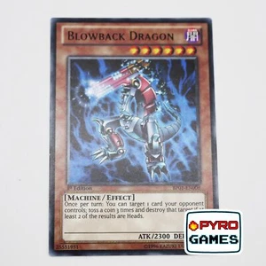 Blowback Dragon - Yu-Gi-Oh! - BP01-EN008 - Black Rare - 1st Edition (Very Goo... - Picture 1 of 1