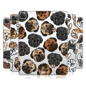 FUNDA HEAD CASE DESIGNS CON DIBUJO DE CABEZA DE PERRO PARA SAMSUNG KINDLE APPLE - Imagen 1 de 12