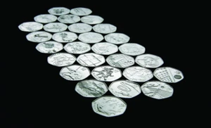 LONDON 2012 OLYMPISCHE 50p Münzen. FAST UNC. - Bild 1 von 29
