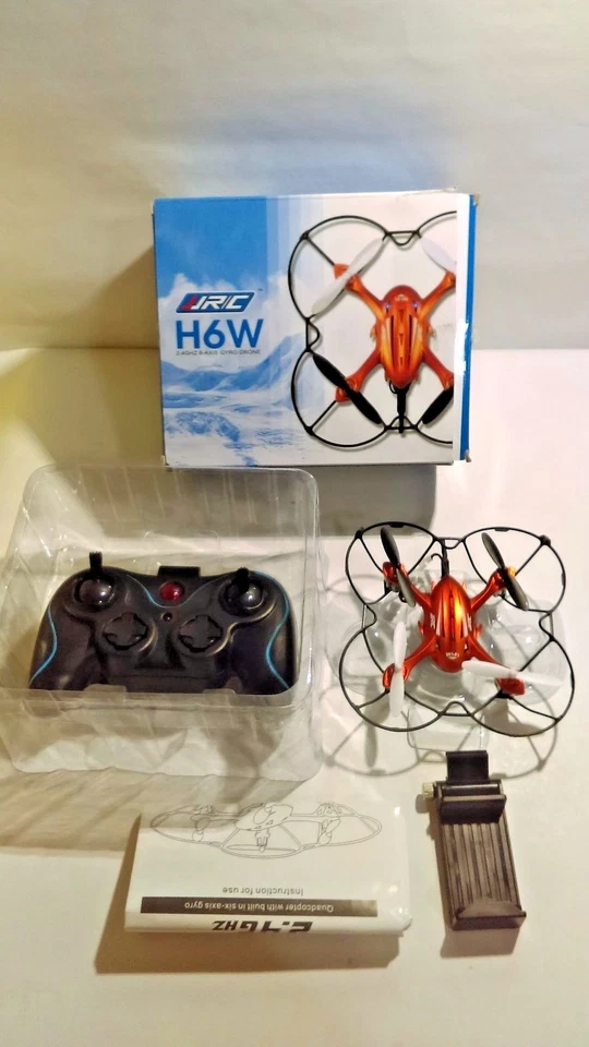 FPV RC Quadcopter Drone With 2MP HD Wifi Camera H6W  - Image 1 of 1