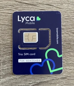 100 Bulk LYCAMOBILE SIM Cards USA/WORLD 4G/5G and Get +1 USA Telephone Number - Photo 1 sur 6