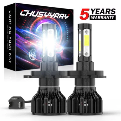 Farol de LED H4/9003 branco super brilhante feixe alto-baixo para Toyota Tercel 1997 1998 - Imagem 1 de 4