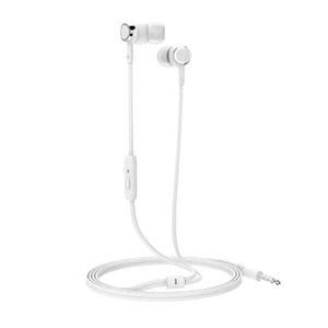 Langsdom R30 Extra Bass In-Ear Earphones, Noise Isolation 3.5mm Jack Mic - White - Picture 1 of 6