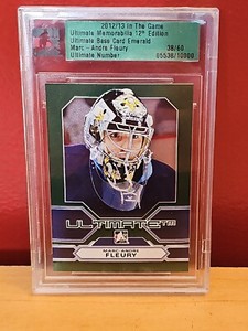 2012-13 ITG Ultimate Memorabilia 12TH Edition Emerald /60 Marc Andre Fleury