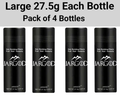 Hair Building Fibers Hair Loss Concealer Large 27.5g Pack of Four Bottle -JARGOD - Image 1 of 2