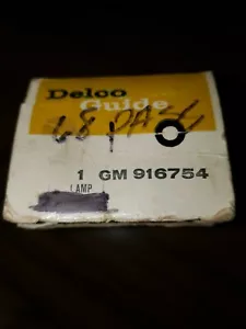 NOS GM 916754 68 CHEVROLET IMPLALA / CAPRICE / BEL-AIR REAR MARKER LAMP - Picture 1 of 4