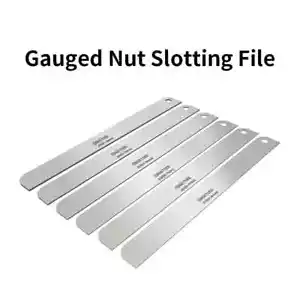 Guitar nut slotting file high-precision nut grinding string distance tool - Picture 1 of 29