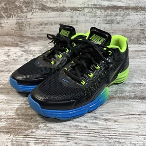 Nike Lunar TR1 TRAINER 1 Flywire Black/Blue/VOLT Men's Shoes Size 7 529169-074 - Picture 1 of 12