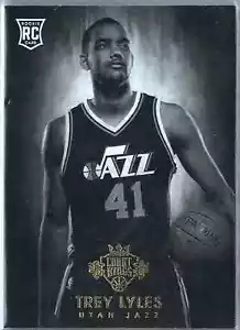 2015-16 Panini Court Kings Basketball Trey Lyles Parallel Rookie Card /175 Jazz - Picture 1 of 2