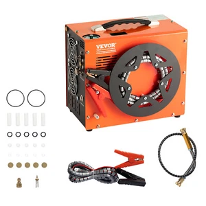 VEVOR PCP Air Compressor 4500PSI/30Mpa Built-in Converter DC12V/AC120V Auto-Stop - Picture 1 of 12
