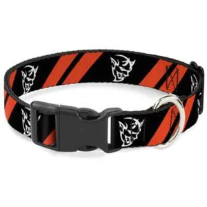 Clip para cuello de gato o perro Dodge Demon rayas rojas WRH014 - Imagen 1 de 2
