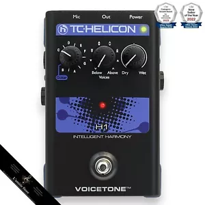 TC-Helicon VoiceTone H1 Echo Tap Delay Pedal Effects Processor JP Tabletop New - Picture 1 of 5