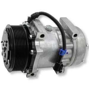 AC Compressor Fits Freightliner M2 Cascadia Trucks 4314 4615 SKI4615 SKI4314S - Picture 1 of 3