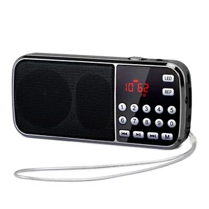 PRUNUS J-189 Mini Radio Portatili FM, Radio Portatile Ricaricabile con Funzione - Foto 1 di 6