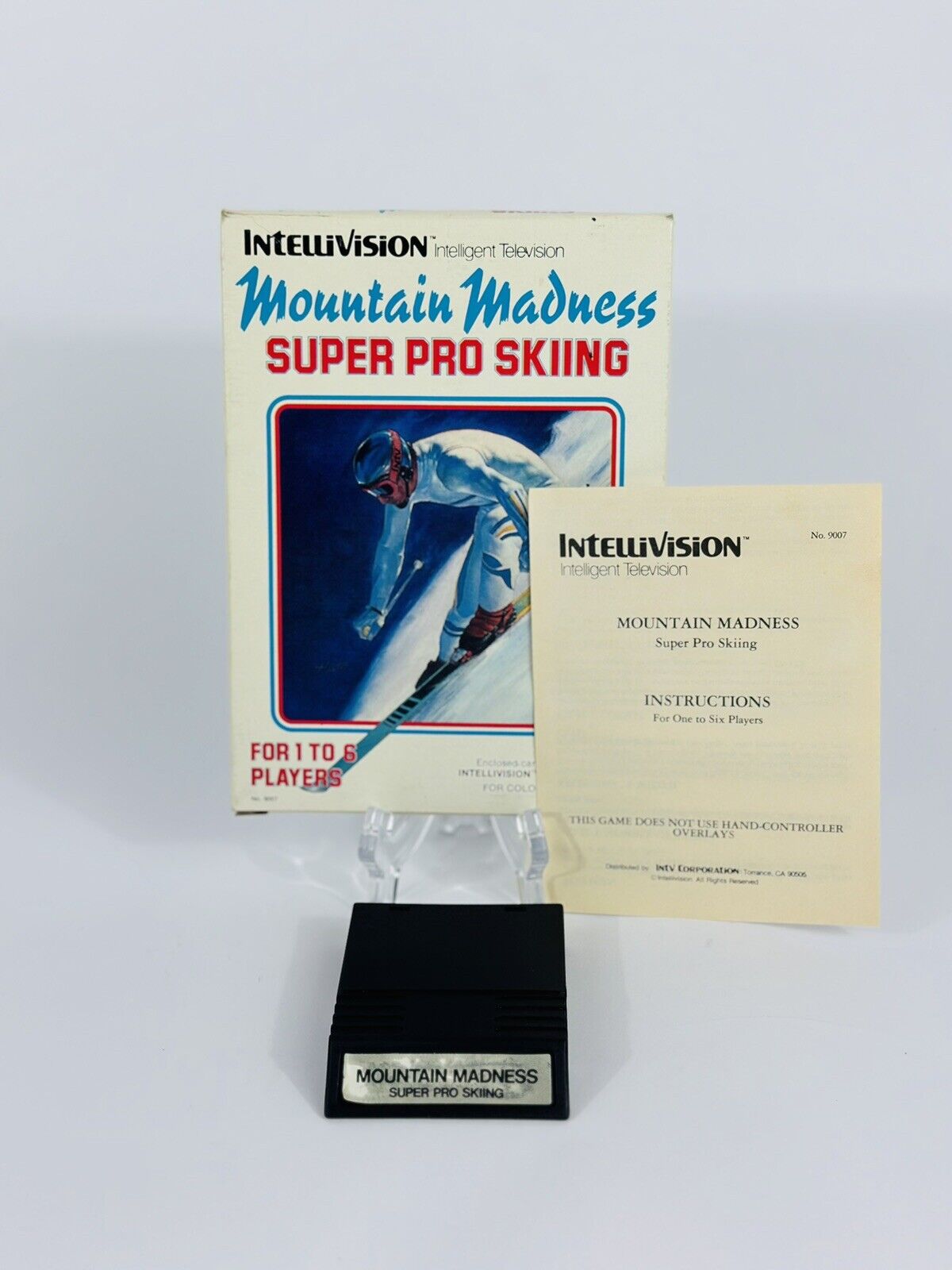Mountain Madness: Super Pro Skiing for Mattel Intellivision (Tested/Complete)