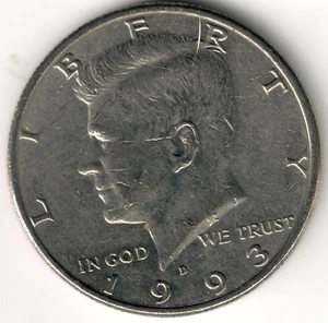 USA - 1993D - Kennedy ½ Dollar - #4701 - Picture 1 of 2