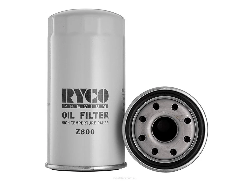 RYCO HIGH FLOW OIL FILTER FOR HOLDEN JACKAROO U8 4JX1T TURBO DIESEL 3.0L I4 - Image 1 of 1